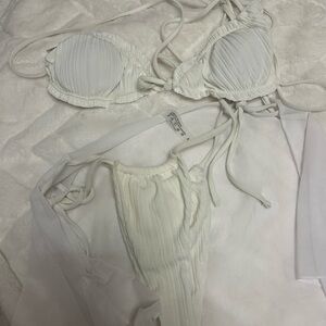 Elegant White Women's bikini Set